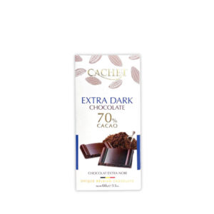 CACHET EXTRA DARK 70% 100 GR